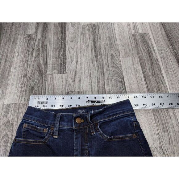 J. Crew Womens Size 26 Pockets Curvy High Rise Skinny Denim Blue Jeans - Picture 7 of 11
